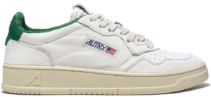 Giay Autry Medalist Low Leather 'White Green' AULM-SP03