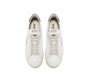Giay Autry Dallas Low Leather 'White Blue' ADLW-NW05