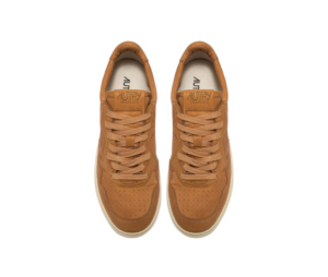 Giay Autry Medalist Low Goatskin 'Beige' AULM-GG22