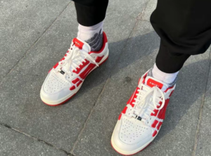 Giay Amiri Skel Top Low 'White Red' MFS003-124