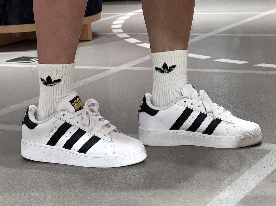 Giày Adidas Superstar XLG 'White Black' IF9995 Authentic-Shoes