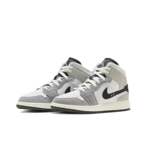 Giay Nike Air Jordan 1 Mid SE Craft GS 'Cement Grey' FD9091-002