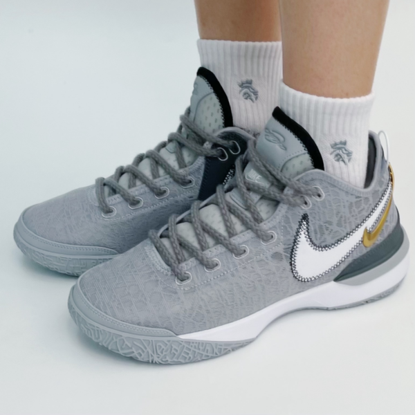 Giày Nike Zoom Lebron Nxxt Gen EP ' Grey Gold' DR8788-004 - Hình ảnh 4