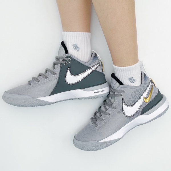 Giày Nike Zoom Lebron Nxxt Gen EP ' Grey Gold' DR8788-004 - Hình ảnh 3