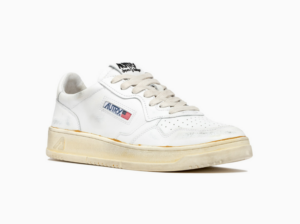 Giay Autry Glue Finish Effect Medalist Low 'White' AVLM-GF15