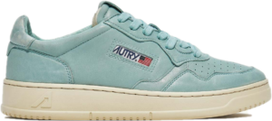 Giay Autry Medalist Low Goatskin 'Light Blue' AULW-GG25
