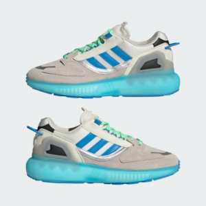 Giay Adidas ZX 5K Boost 'Off White Pulse Blue' GY4160