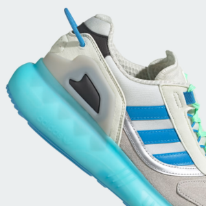Giay Adidas ZX 5K Boost 'Off White Pulse Blue' GY4160