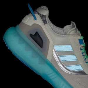 Giay Adidas ZX 5K Boost 'Off White Pulse Blue' GY4160