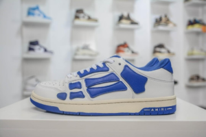 Giay Amiri Skel Low Top 'White Blue' PS22MFS003-123