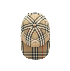 Mu Burberry Vintage Check Baseball 'Beige' 8026929