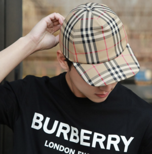 Mu Burberry Vintage Check Baseball 'Beige' 8026929