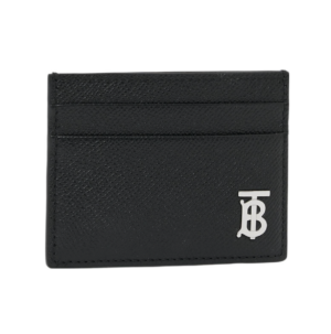 Vi Burberry Calfskin Blended Fabrics Logo 'Black' 80626621