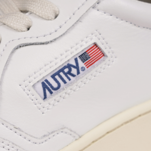 Giay Autry Medalist Low Leather 'White Azure' AULM-LL46