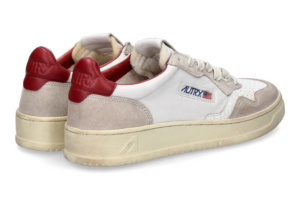 Giay Autry Medalist Low 'White Bordeaux' AULM-NC09