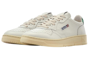 Giay Autry Medalist Low Leather 'White Green' AULM-LL20
