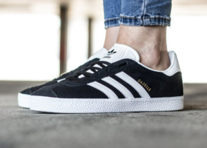 Giay Adidas Gazelle Junior 'Black White' BB2502