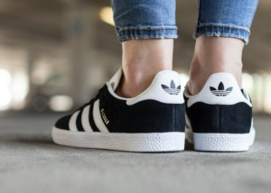 Giay Adidas Gazelle Junior 'Black White' BB2502