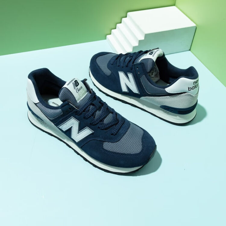 Giày New Balance 574 'Navy White' U574PO2 Authentic-Shoes