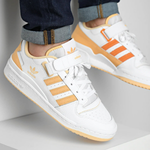 Giay Adidas Forum Low ‘White Pulse Amber’ GY5833