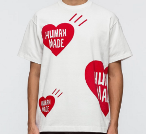 Ao Human Made Big Heart T-Shirt 'Red'