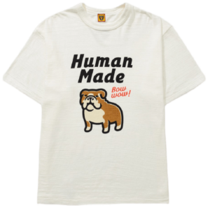 Áo Human Made Bulldog Puppy 'White'