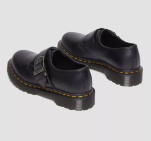 Giay Dr. Martens 1461 Buckle Pull Up 'Black' 31040001