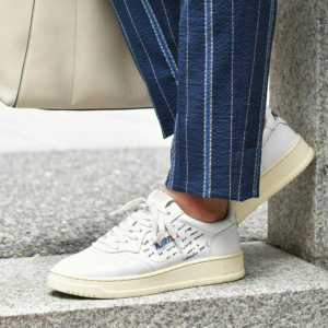 Giay Autry Medalist Low Leather 'Lettering' AULM-WL01