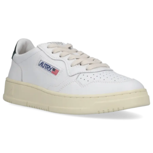 Giay Autry Medalist Low Leather 'White Green' AULW-LL47