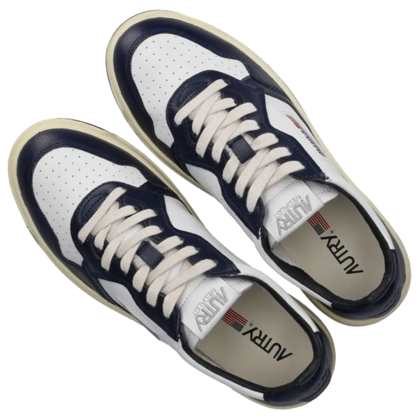 Giày Autry Medalist Mid 'White Blue' AUMM-WB04 - Hình ảnh 4