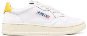 Giày Autry Medalist Low 'White Yellow' AULW-LL30
