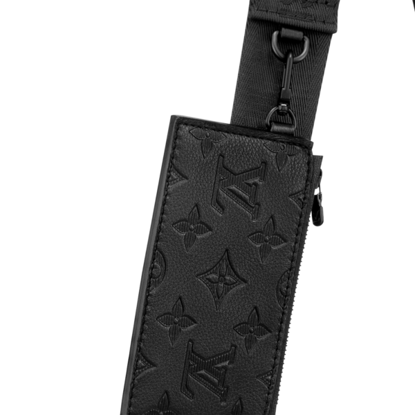 Túi Gaston Monogram Shadow Leather 'Black' M81115 - Hình ảnh 4