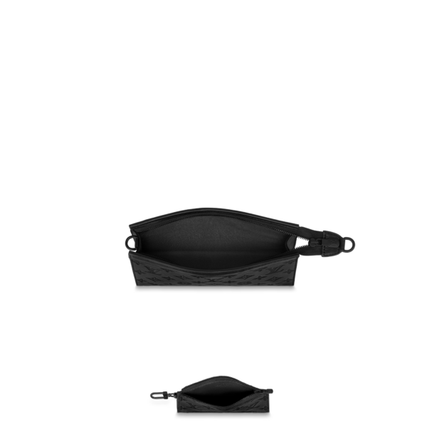 Túi Gaston Monogram Shadow Leather 'Black' M81115 - Hình ảnh 5