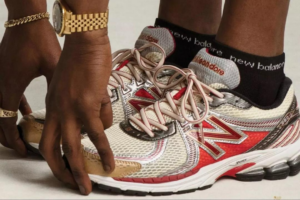 Giay New Balance 860v2 'Aime Leon Dore Red' ML860AD2