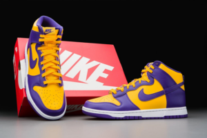 Giay Nike Dunk High 'Lakers' DD1399-500