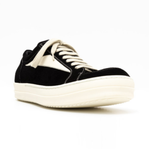 Giay Rick Owens Suede Vintage 'Black Milk White' RU01C4897LVSLPO-911