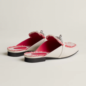 Giay Hermes Oz Mule 'Beige Glaise' H231064ZvC5360