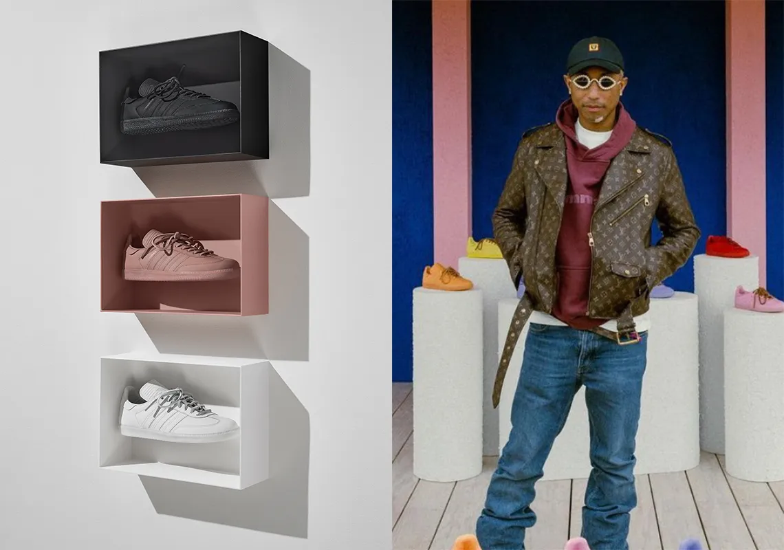 Pharrell x adidas Samba Humanrace chính thức ra mắt Hinh anh 1: Pharrell x adidas Samba Humanrace chinh thuc ra mat