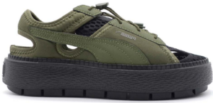 Dép Puma Platform Trace Light Mule 'Green Moss' 382872-09