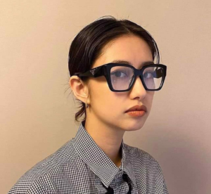 Kinh Prada Eyeglasses 'Black' PR09ZV1AB1O1