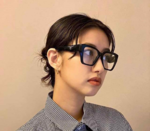 Kinh Prada Eyeglasses 'Black' PR09ZV1AB1O1