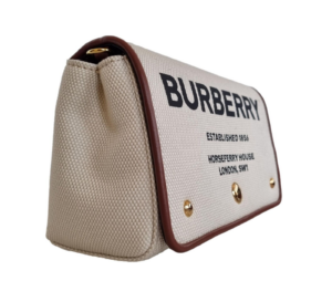 Tui Burberry Canvas And Leather 'Cream White' 80518441