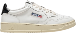 Giay Autry Medalist Low Leather 'White Black' AULW-LL22