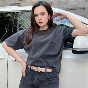 That Lung Balenciaga Thin Belt 'Beige' 5816902UD746310