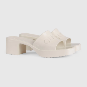 Dep Gucci Rubber Sandal 'White' 624730-J8700-9022