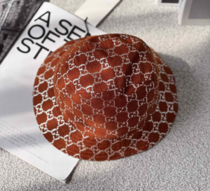 Mu Gucci Lurex Hat 'Brown' 631951-3HK74-2500