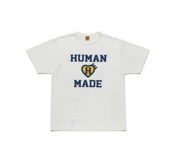 Áo Human Made Logo Tee 'White'