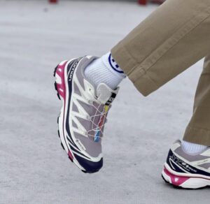 Giay Salomon x Kith XT-6 Gore-Tex 'Moonscape' L47206600