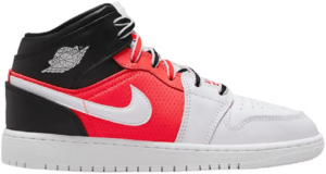 Giày Nike Air Jordan 1 Mid 'White Black' FB4417-016