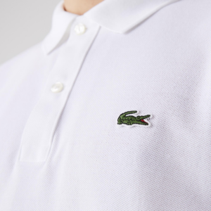 Ao Lacoste Slim Fit Polo In Petit Pique 'White' PH4012-11-001